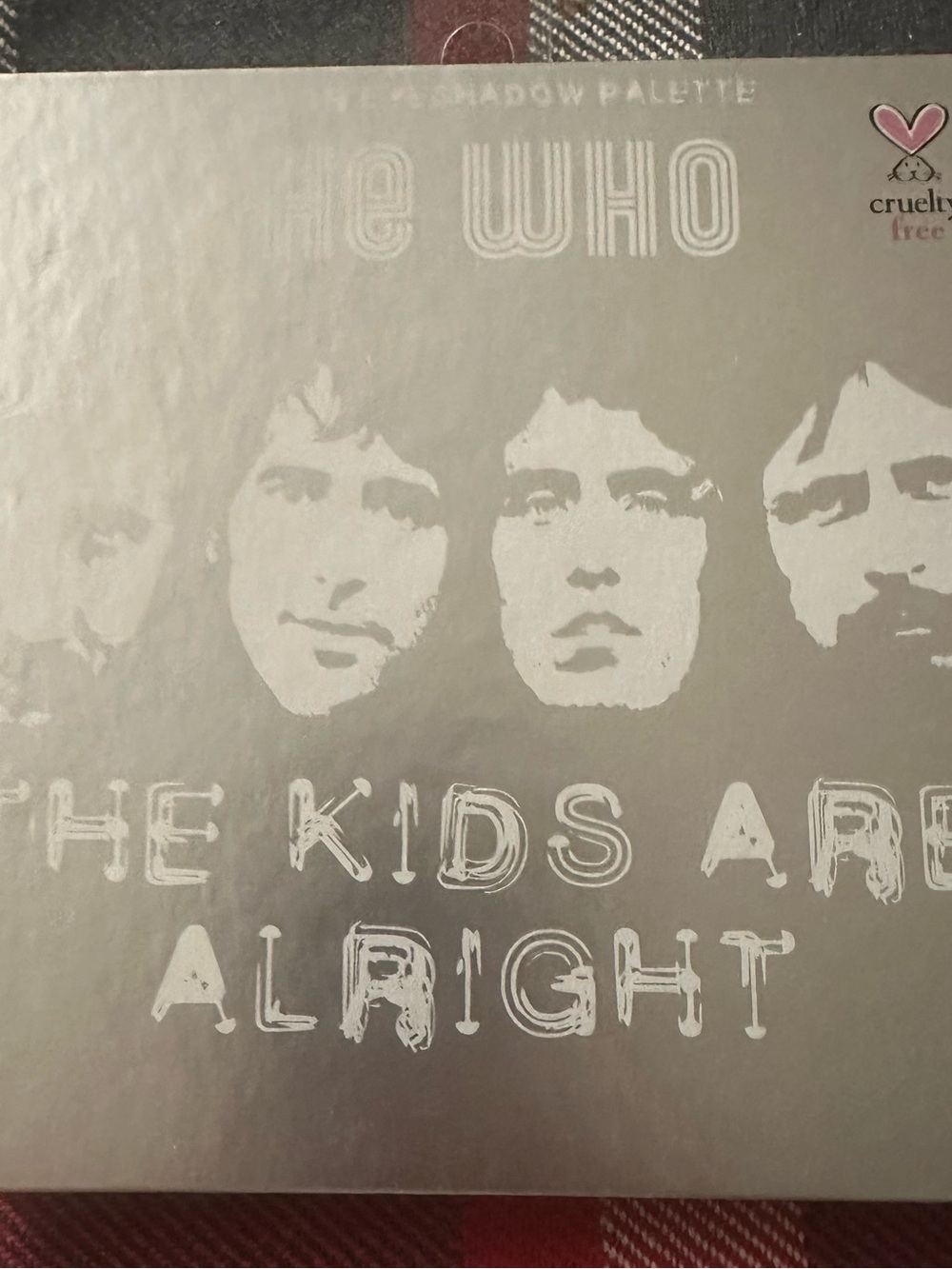 The Who 'The Kids Are Alright' Eyeshadow Palette